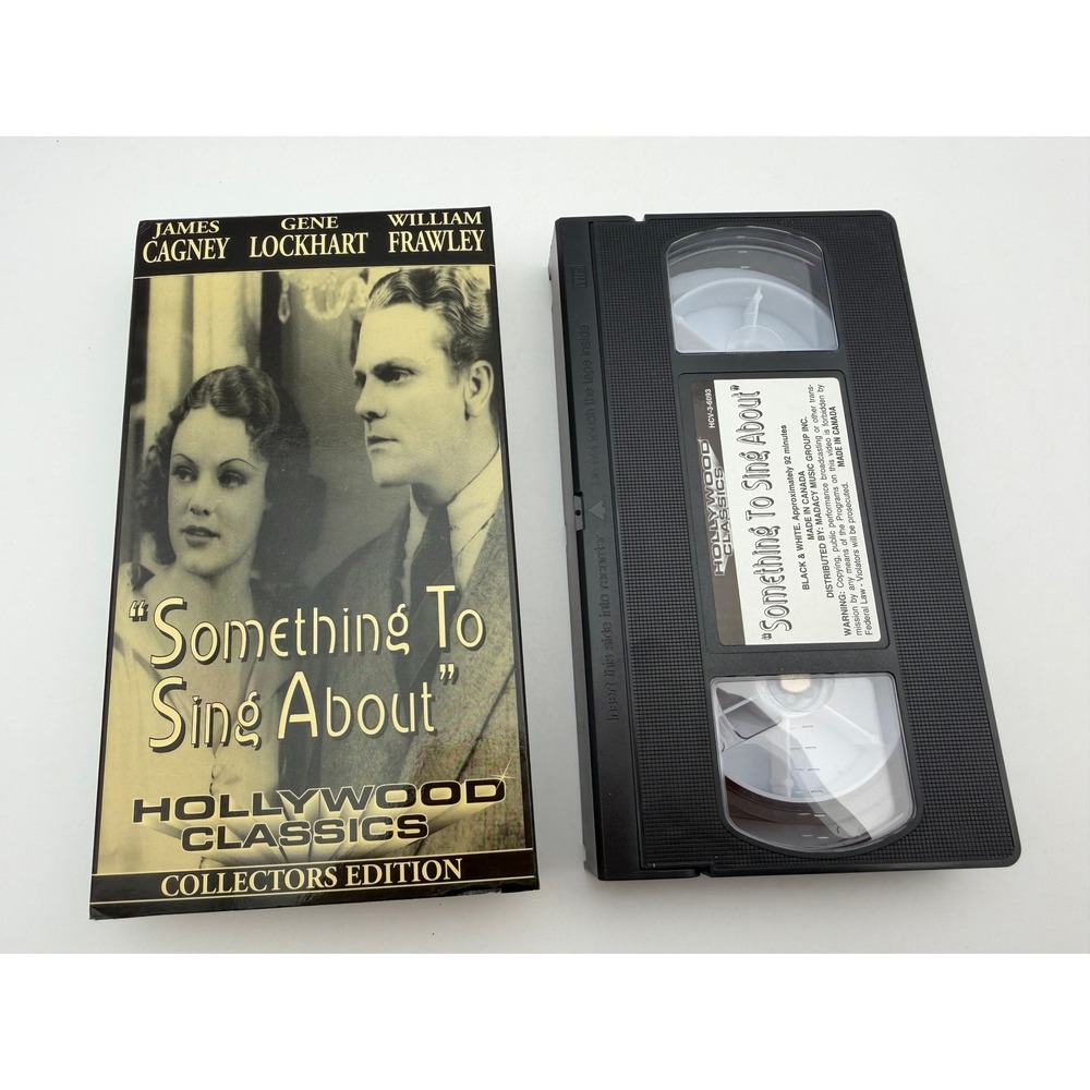 Something To Sing About VHS James Cagney Hollywood Classics Collectors Edition